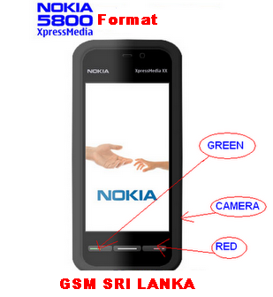     Nokia 5800 Format By
